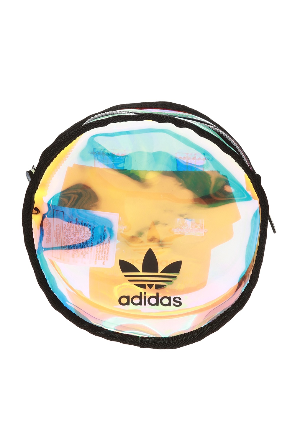 Adidas iridescent belt top bag